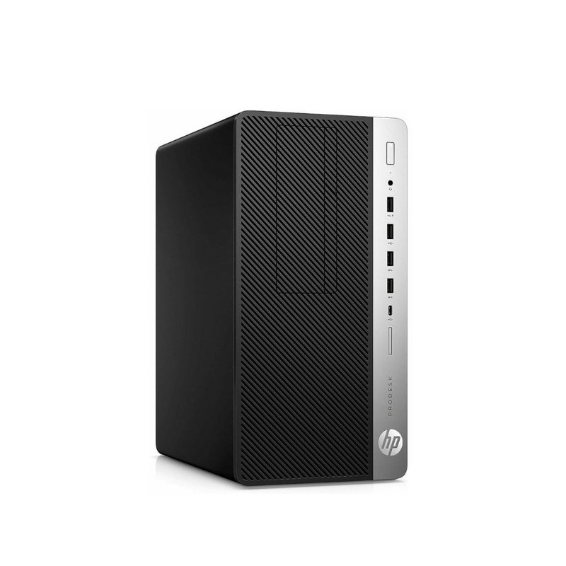 Load image into Gallery viewer, HP ProDesk 600 G3, Tower Desktop, Intel Core i7-6700, 3.4GHz, 16GB RAM, 256GB SSD, Windows 10 Pro - Grade A Refurbished