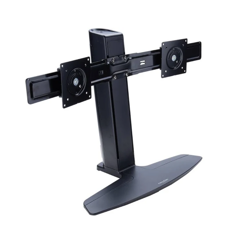 Load image into Gallery viewer, Ergotron Neo-flex Dual Monitor Lift Stand, Black- Grade A Refurbished