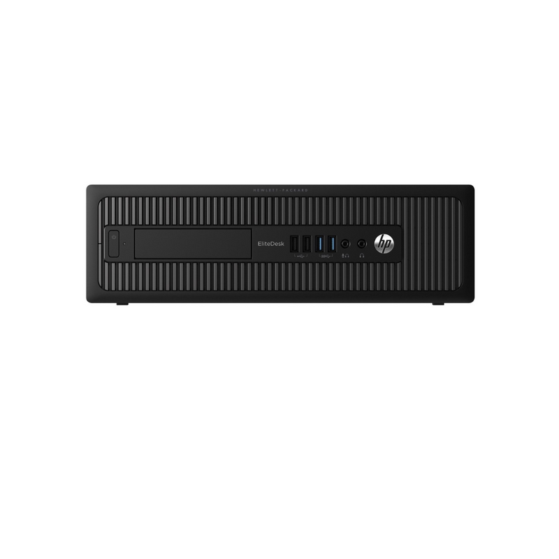 Load image into Gallery viewer, HP EliteDesk 800 G1, SFF Desktop, Intel Core i5-4590, 3.3GHz, 16GB RAM, 1TB + 256GB SSD, DVD-RW, Windows 10 Pro - Grade A Refurbished (Final Sale)
