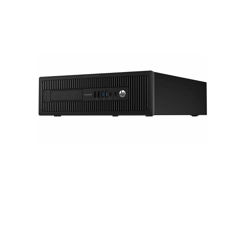 Load image into Gallery viewer, HP EliteDesk 800 G1, SFF Desktop, Intel Core i5-4590, 3.3GHz, 16GB RAM, 256GB SSD, Windows 10 Pro - Grade A Refurbished (Final Sale)