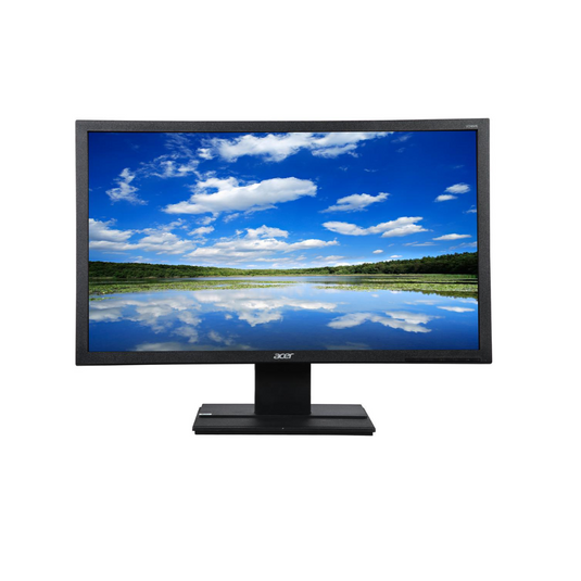 Acer V246HL, 24" Widescreen LCD Monitor - Grade A Refurbished