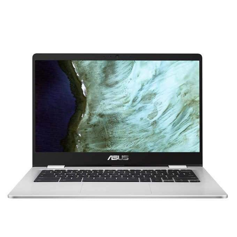 Load image into Gallery viewer, ASUS C423NA-RH01T Chromebook, 14", Touchscreen, Intel Celeron N3350, 2.17GHz, 4GB RAM, 32GB Solid State Drive, Chrome OS - Brand New
