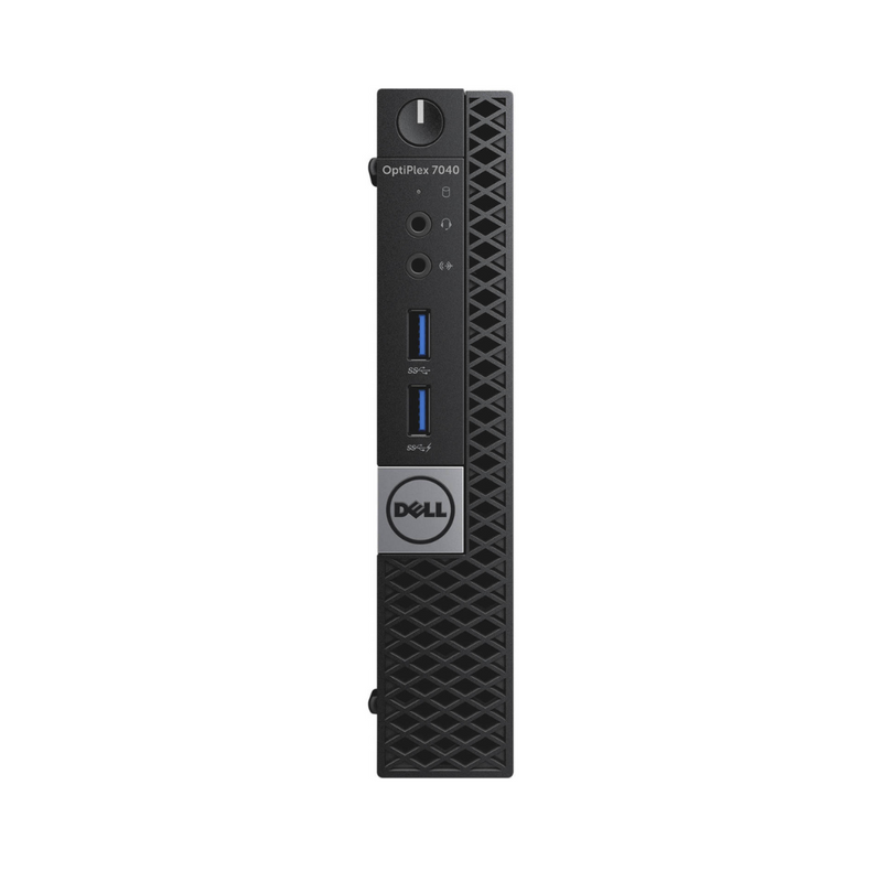 Load image into Gallery viewer, Dell OptiPlex 7040, Micro Desktop, Intel Core i7-6700T, 2.8GHz, 8GB RAM, 256GB SSD, Windows 10 Pro - Grade A Refurbished