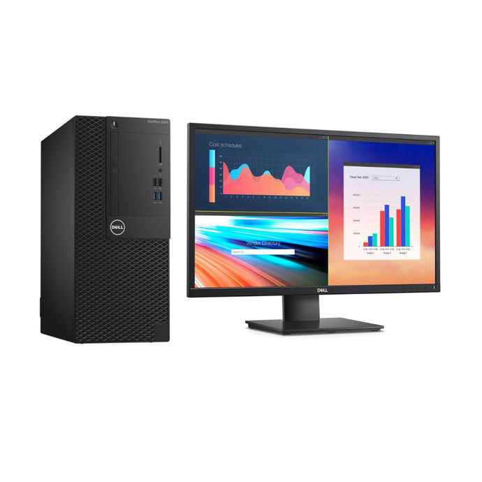 Dell OptiPlex 3050, Mini Tower Desktop Bundled with 24