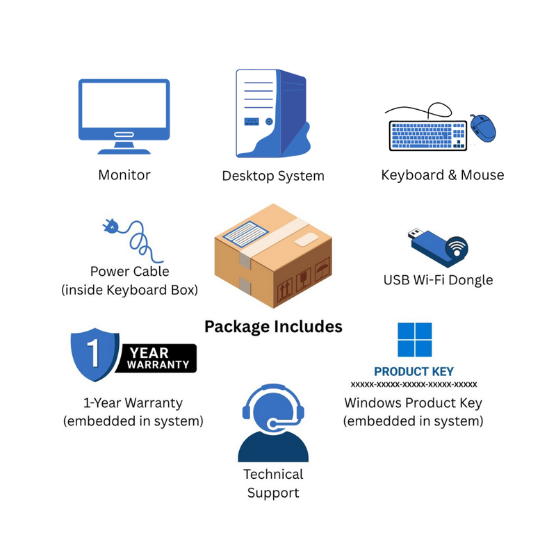 Load image into Gallery viewer, HP ProDesk 600 G1, SFF Desktop Bundled with 22" Monitor, Intel Core i5-4570, 3.2GHz, 16GB RAM, 256GB SSD, DVD, Windows 10 Pro -  Grade A Refurbished (Final Sale)
