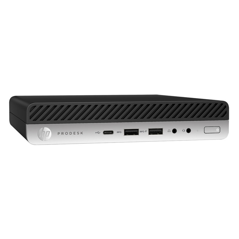 Load image into Gallery viewer, HP 600G4 Mini Desktop, Intel i5-8500T, 3.2GHz, 8GB RAM, 128GB M2-PCIE NVME Drive, Windows 10 Pro - Grade A
