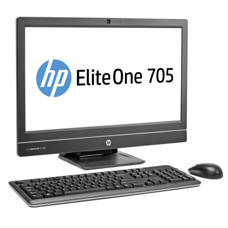 Load image into Gallery viewer, HP EliteOne 705 G1, All-In-One, 23&quot;, AMD A47350B, 8GB RAM, 500GB Hard Disk Drive, Windows 10 Pro - Grade A Refurbished 
