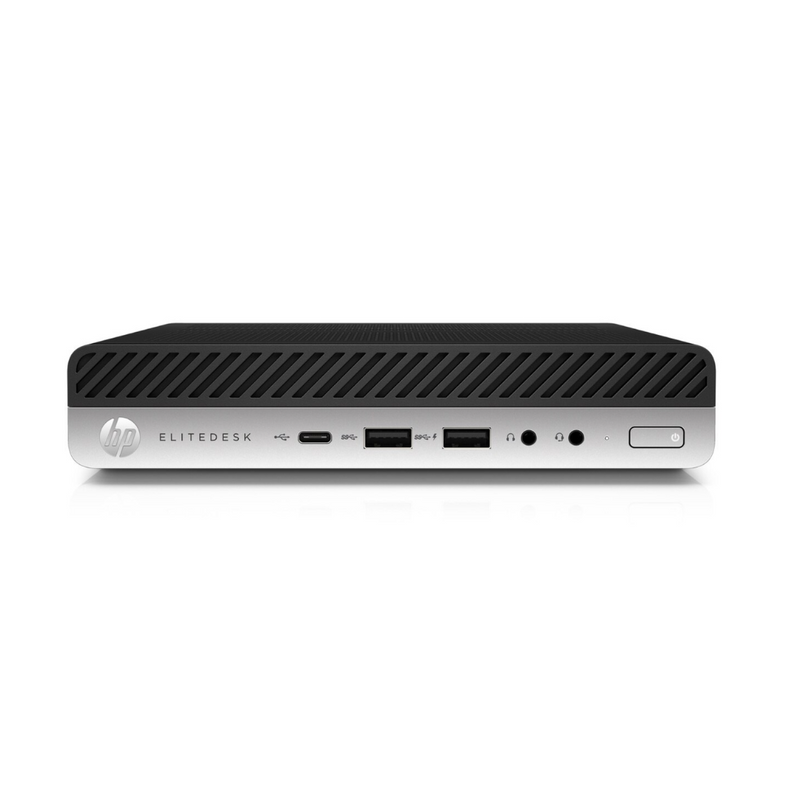 Load image into Gallery viewer, HP EliteDesk 800 G4, Mini Desktop, Intel Core i5-8500T, 2.10 GHz, 16GB RAM, 512GB SSD, Windows 11 Pro- Grade A Refurbished
