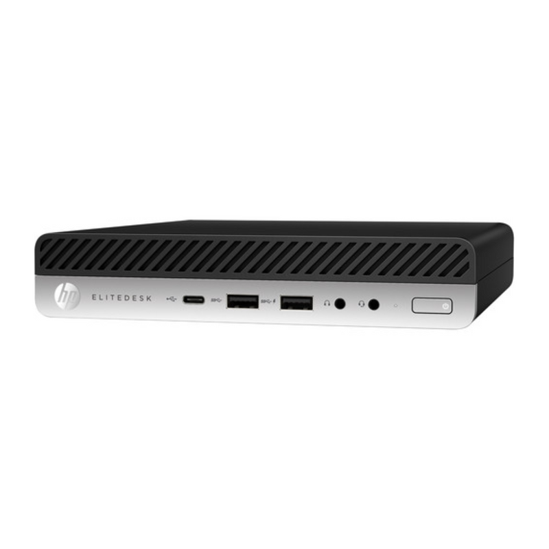 Load image into Gallery viewer, HP EliteDesk 800 G4, Mini Desktop, Intel Core i5-8500T, 2.10 GHz, 16GB RAM, 512GB SSD, Windows 11 Pro- Grade A Refurbished
