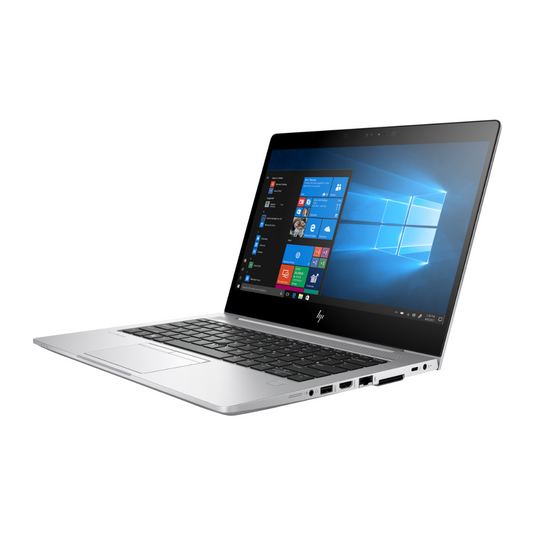 HP EliteBook 830 G5, 13,3", Intel Core i5-8250U, 1,6 GHz, 16 GB de RAM, 512 GB M2 SSD, Windows 11 Pro - Grado A reacondicionado
