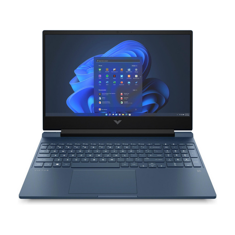 Load image into Gallery viewer, HP VICTUS 15-FA0033 GAMING Core™ i5-12450H 512GB SSD 8GB 15.6" (1920x1080) 144Hz WIN11 NVIDIA® RTX 3050 4096MB PERFORMANCE BLUE Backlit Keyboard 9T9R8UA#ABA
