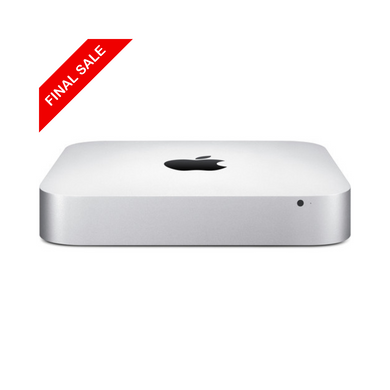 Apple Mac Mini A1347 Micro Desktop, Intel Core i5-4260U, 1.4GHz, 4GB, 500GB HDD, macOS Yosemite, Grade A Refurbished