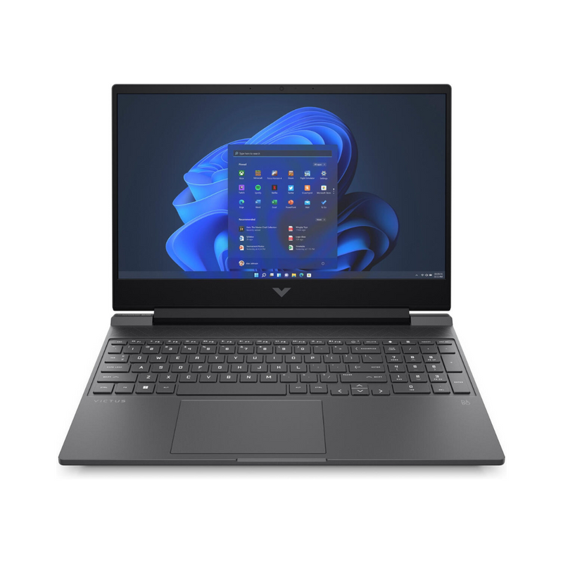 Load image into Gallery viewer, HP VICTUS 15-FB2082 GAMING AMD Ryzen™ 5 8640H 512GB SSD 8GB 15.6&quot; (1920x1080) WIN11 NVIDIA® RTX 4050 6144MB MICA SILVER Backlit Keyboard A14MNUA#ABA
