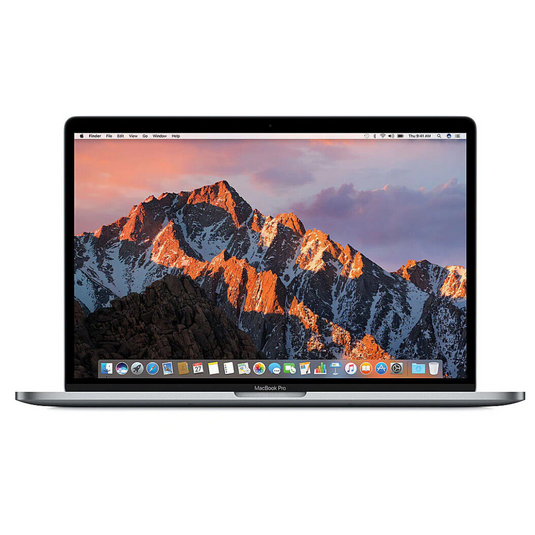 Apple MacBook Pro A1707, 15.4" with Touch Bar, Intel Core i7-6700HQ(Retina), 3.50GHz, 16GB RAM, 256GB SSD, Mac OS Catalina - Grade A Refurbished