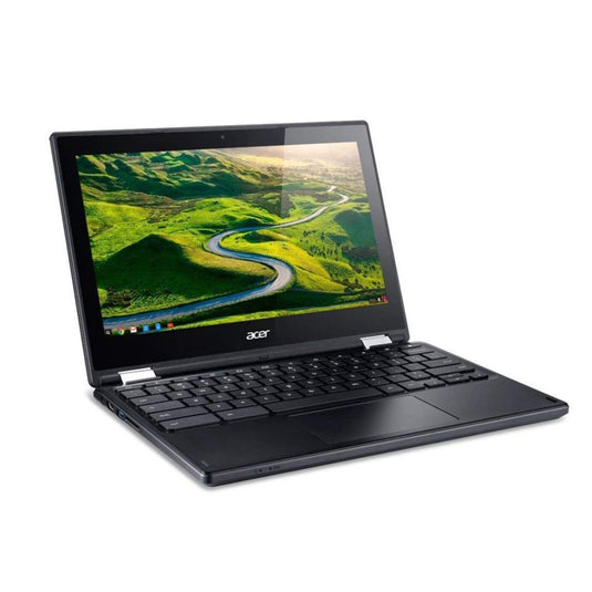 Acer R11 C738T-C8Q2 Chromebook, 11.6", Touchscreen, Intel Celeron N3060, 1.6GHz, 4GB RAM, 16GB eMMC SSD, Chrome OS - Grade A Refurbished