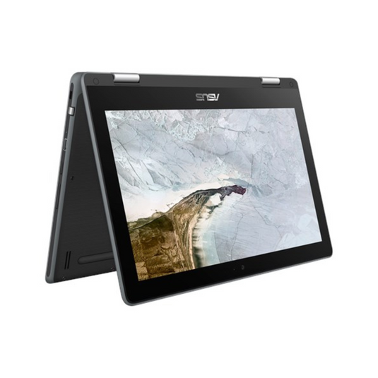 Asus 214MA-C1R Chromebook, 11.6" 2-in-1 Touchscreen, Intel Celeron N4020, 1.1GHz, 4GB RAM, 32GB eMMC, Chrome OS - Brand New