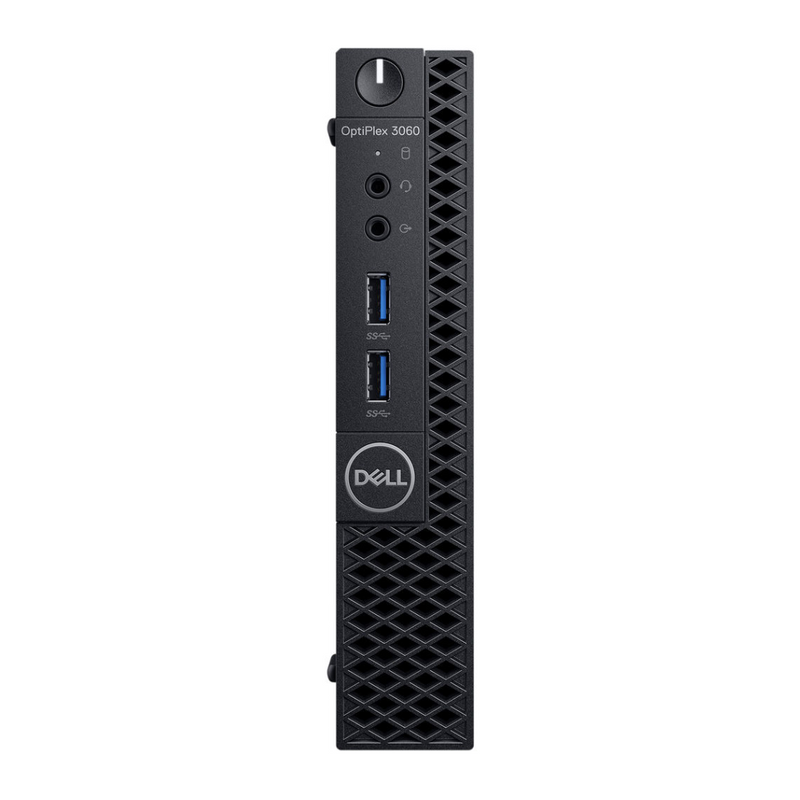 Load image into Gallery viewer, Dell OptiPlex 3060, Micro Desktop Bundled with 24&quot; Monitor, Intel Core i5-8400T, 1.7GHz, 8GB RAM, 256GB SSD, Windows 10 Pro - Grade A Refurbished
