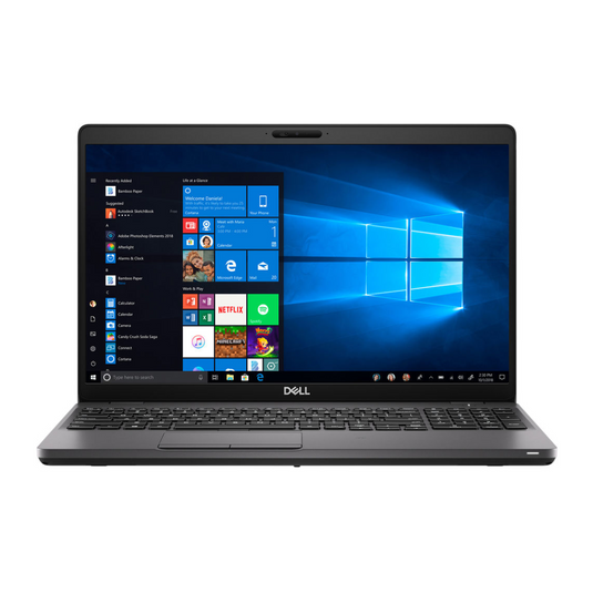 Dell Latitude 5500, 15,6", Intel Core i5-8365U, 1,6 GHz, 8 GB de RAM, 256 GB SSD, Windows 10 Pro, grado A reacondicionado