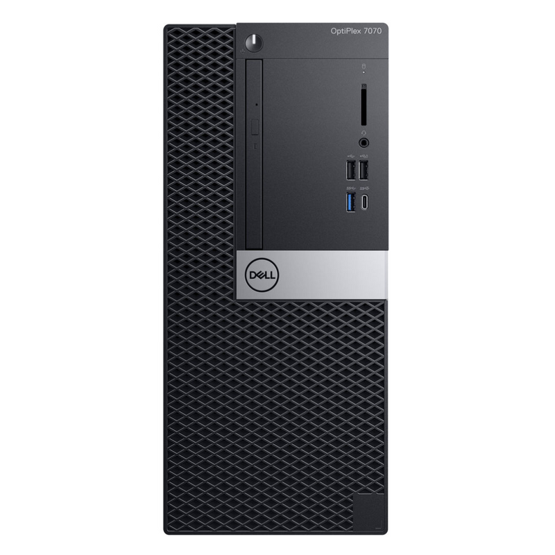 Load image into Gallery viewer, Dell OptiPlex 7070, Mini Tower Desktop, Intel Core i7-9700T, 3.0GHz, 16GB RAM, 512GB SSD, Windows 10 Pro - Grade A Refurbished
