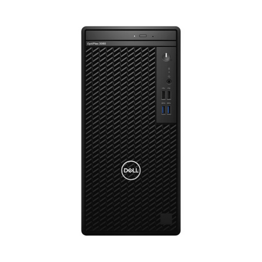 Dell OptiPlex 3080, Tower, Intel Core i5-10400, 2.9GHz, 16GB RAM, 512GB SSD, Windows 11 Pro - Grade A Refurbished