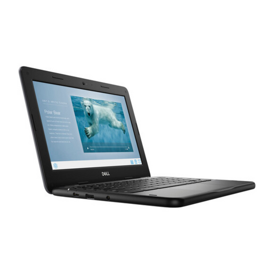Chromebook Dell 3110, 11,6", Intel Celeron N4500, 1,10 GHz, 8 GB de RAM, 64 GB eMMC, Chrome OS - Nuevo