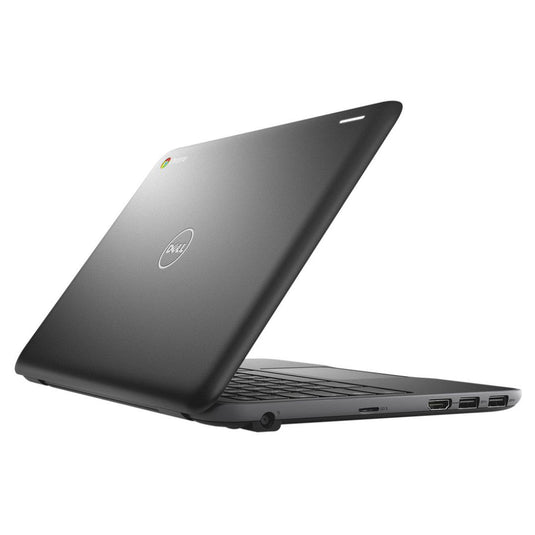 Chromebook Dell 3180, 11,6", Intel Celeron N3060, 1,6 GHz, 4 GB de RAM, SSD eMMC de 16 GB, Chrome OS - Grado A reacondicionado