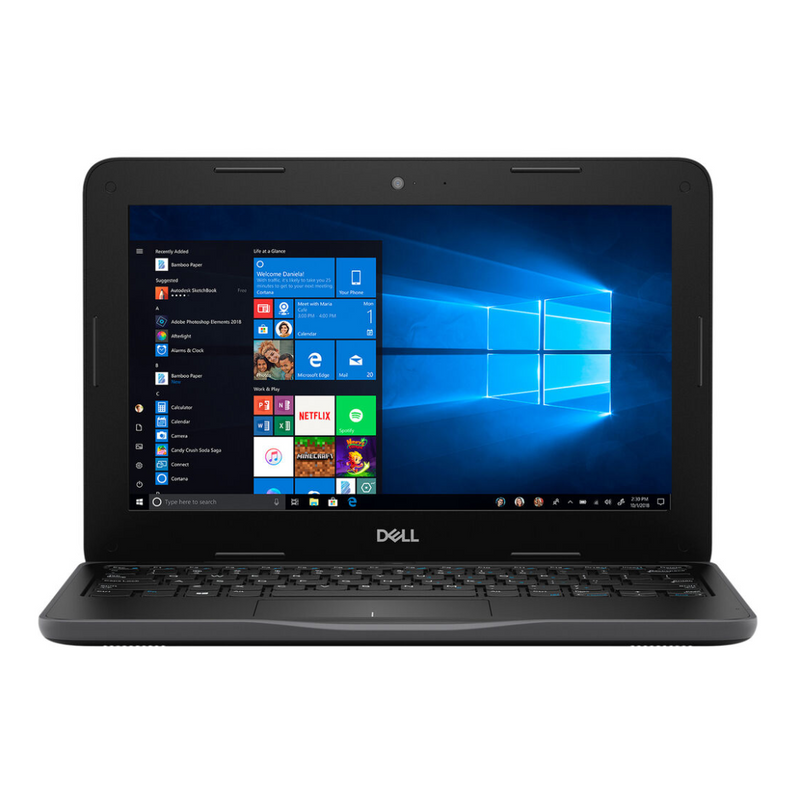 Load image into Gallery viewer, Dell Latitude 3190, 11.6&quot; Touch Screen, Intel Pentium N5000, 1.10GHz, 8GB RAM, 128GB M2 SSD, Windows 10 Pro - Grade A Refurbished
