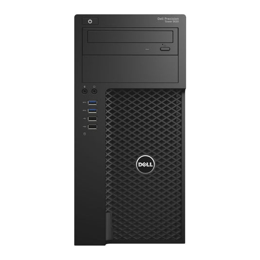 Dell Precision 3620 Workstation, Tower Desktop, Intel Core i7-6700, 3.4GHz, 16GB RAM, 512GB SSD, Windows 10 Pro - Grade A Refurbished