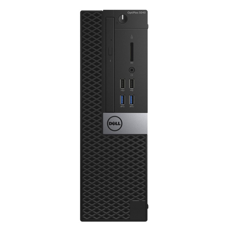 Load image into Gallery viewer, Dell OptiPlex 5040, SFF Desktop Bundled with Dual Monitor 2 x 22&quot; LCD, Intel Core i5-6400, 2.7GHz, 8GB RAM, 256GB SSD, Windows 10 Pro - Grade A Refurbished
