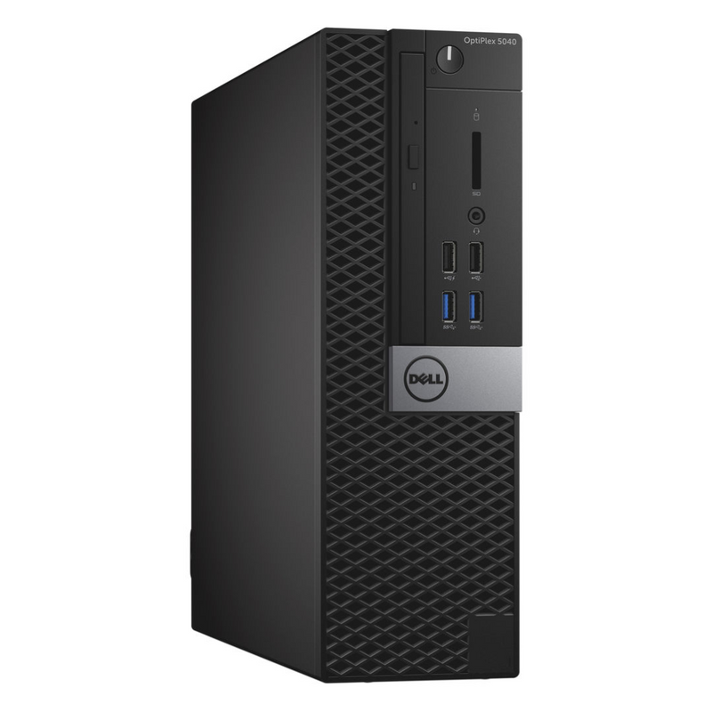 Load image into Gallery viewer, Dell OptiPlex 5040, SFF Desktop Bundled with Dual Monitor 2 x 22&quot; LCD, Intel Core i5-6400, 2.7GHz, 8GB RAM, 256GB SSD, Windows 10 Pro - Grade A Refurbished
