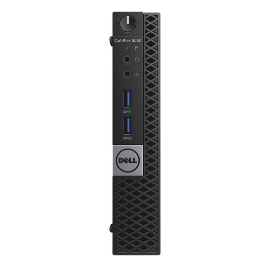 Dell OptiPlex 5050, Micro Desktop, Intel Core i5-6400T, 2.2GHz, 16GB RAM, 256GB SSD, Windows 10 Pro - Grade A Refurbished