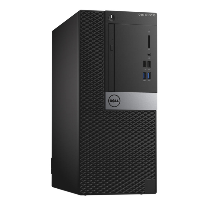 Dell OptiPlex 5050, computadora de escritorio en torre, Intel i7-6700, 3,4 GHz, 32 GB de RAM, 1 TB SSD, Windows 10 Pro - Grado A reacondicionado