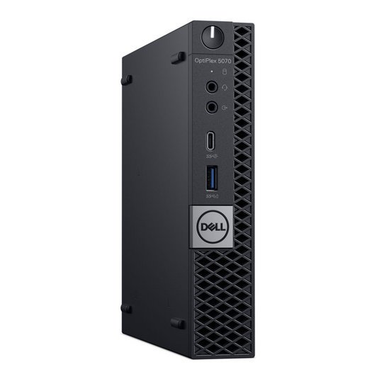 Dell OptiPlex 5070, Micro Desktop, Intel Core i5-9500T, 2.2 Dell OptiPlex 5070, Micro Desktop, Intel Core i5-9500T, 2.2
