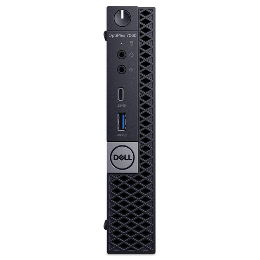 Dell OptiPlex 7060, Micro Desktop, Intel Core i5-8500T, 2.10GHz, 16GB RAM, 256GB SSD, Windows 11 Pro - Grade A Refurbished-EE