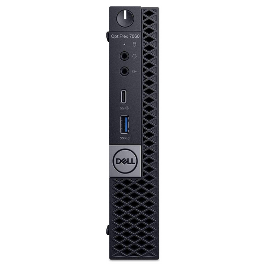 Dell OptiPlex 7060, microescritorio incluido con monitor de 22", Intel Core i5-8500T, 2,10 GHz, 16 GB de RAM, 256 GB SSD, Windows 11 Pro - Grado A reacondicionado-EE