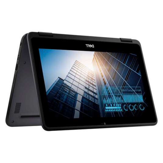 Chromebook Dell 3100 2 en 1, pantalla táctil de 11,6", Intel Celeron N4000, 1,10 GHz, 4 GB de RAM, 32 GB eMMC, Chrome OS - Grado A reacondicionado