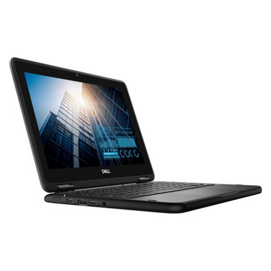 Chromebook Dell 3100 2 en 1, pantalla táctil de 11,6", Intel Celeron N4000, 1,10 GHz, 4 GB de RAM, 32 GB eMMC, Chrome OS - Grado A reacondicionado