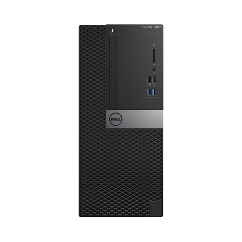 Dell OptiPlex 5050 Tower Desktop, Intel Core i5-7500, 3.4GHz, 16GB