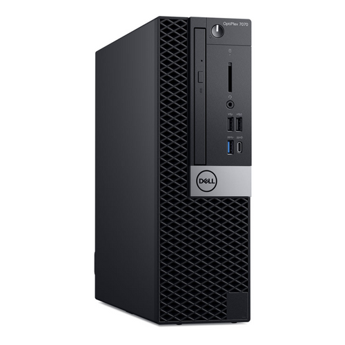 Dell OptiPlex 7070, SFF Desktop, Intel Core i7-9700, 3.0GHz, 32GB RAM, 1TB NVMe SSD, DVD-RW, Windows 11 Pro - Grade A Refurbished