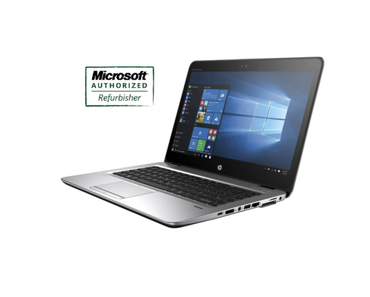 HP EliteBook 840 G3, 14",  Intel Core i3-6100U, 2.30GHz, 8GB RAM, 128GB Solid State Drive, Windows 10 Pro - Grade A Refurbished