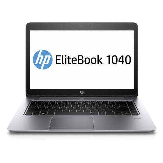 HP EliteBook Folio 1040 G2, 14", Intel Core i5-5200U, 2.2GHz, 8GB RAM, 256GB SSD, Windows 10 Pro - Grade A Refurbished