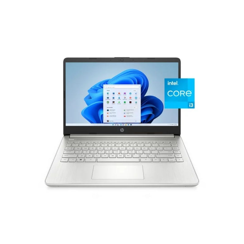 Load image into Gallery viewer, HP 14-DQ2032 Core™ i3-1115G4 128GB SSD 4GB 14&quot; (1366x768) TOUCHSCREEN WIN11 S NATURAL SILVER 66D27UA#ABA 
