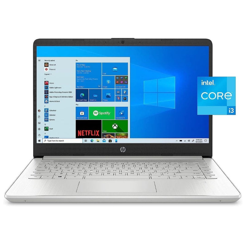 Load image into Gallery viewer, HP 14-DQ2055 Core™ i3-1115G4 256GB SSD 4GB 14&quot; (1920x1080) WIN10 S NATURAL SILVER 39K15UA#ABA
