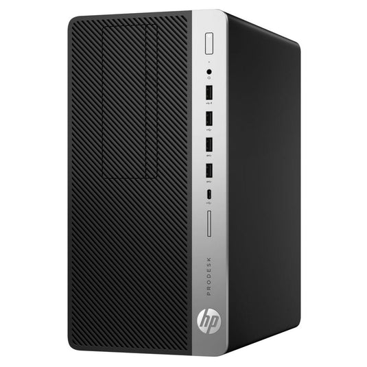 HP ProDesk 600G4, computadora de escritorio microtorre, Intel Core i5-8500, 3,0 GHz, 32 GB de RAM, 1 TB SSD, Windows 10 Pro - Grado A reacondicionado