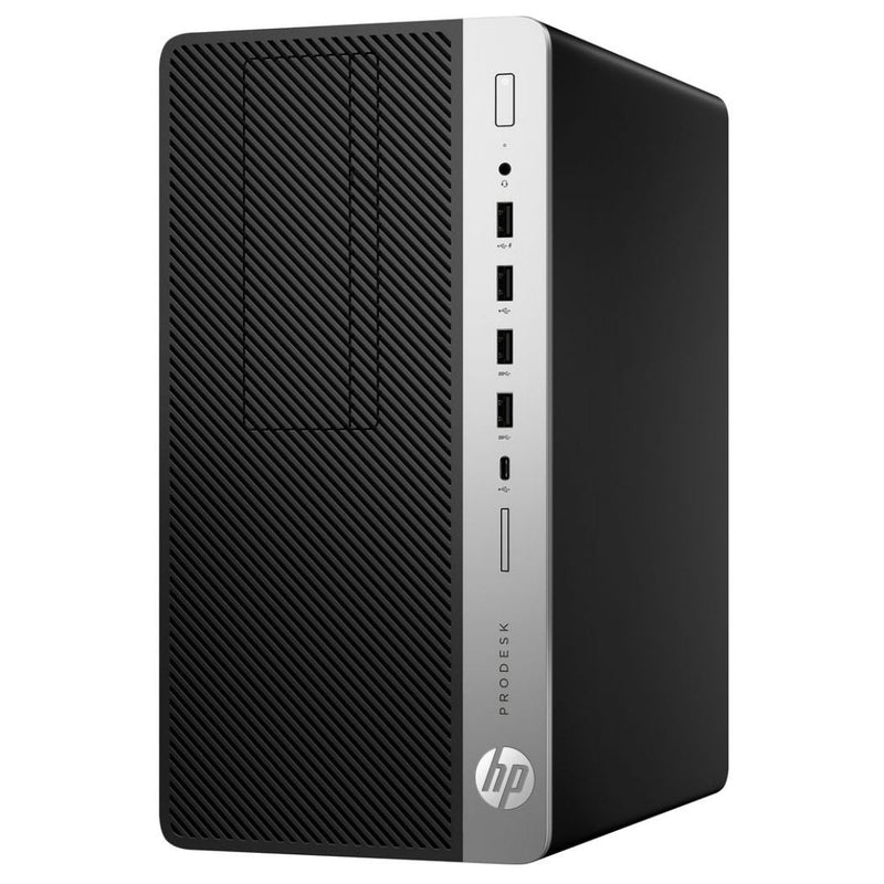 Load image into Gallery viewer, HP ProDesk 600 G5 Microtower Desktop, Intel Core i5-9500, 3.0GHz, 16GB RAM, 512GB SSD Windows 10 Pro- Grade A Refurbished
