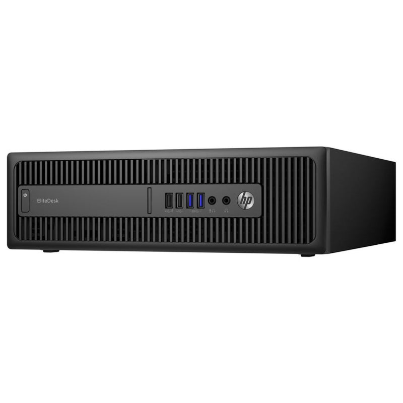 Load image into Gallery viewer, HP EliteDesk 800 G2, SFF Desktop Bundled with 24&quot; Monitor, Intel Core i5-6400, 2.7GHz, 32GB RAM, 1TB SSD, Windows 10 Pro - Grade A Refurbished
