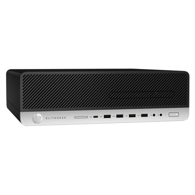 HP EliteDesk 800 G5, SFF Desktop, Intel Core i7-9700, 3.0GHz, 32GB RAM, 512GB SSD, Windows 10 Pro - Grade A Refurbished