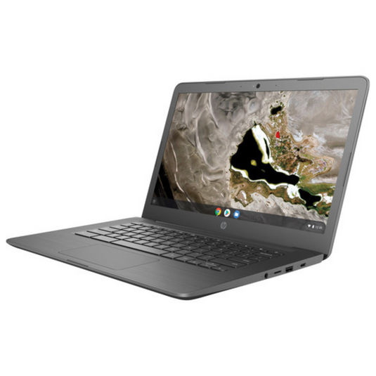 HP Chromebook 14A G5, 14", AMD A4-9120C, 1.60GHz, 4GB RAM, 32GB eMMC - Grade A  Refurbished EE