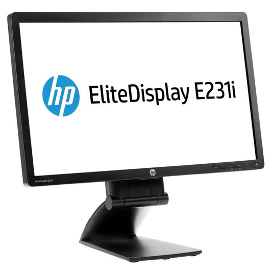 HP EliteDisplay E231i, 23", IPS LED Backlit Monitor - Grade A Refurbished
