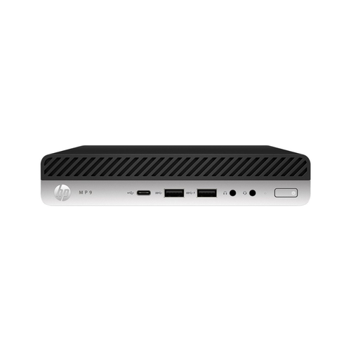 HP MP9 G4 Mini Desktop, Intel Core i5-8500T, 2.1GHz, 16GB RAM, 512GB SSD, Windows 11 Pro - Grade A Refurbished